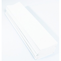 10feuilles Papier crépon 50x250 cm blanc 
