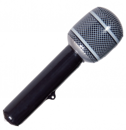 MICROPHONE GONFLABLE 31CM