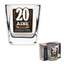 VERRE A WHISKY 20 ANS