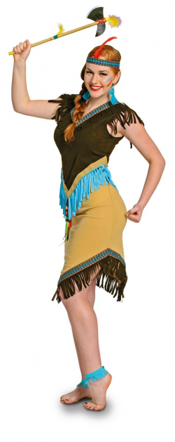 COSTUME FEMME INDIENNE ROBE L