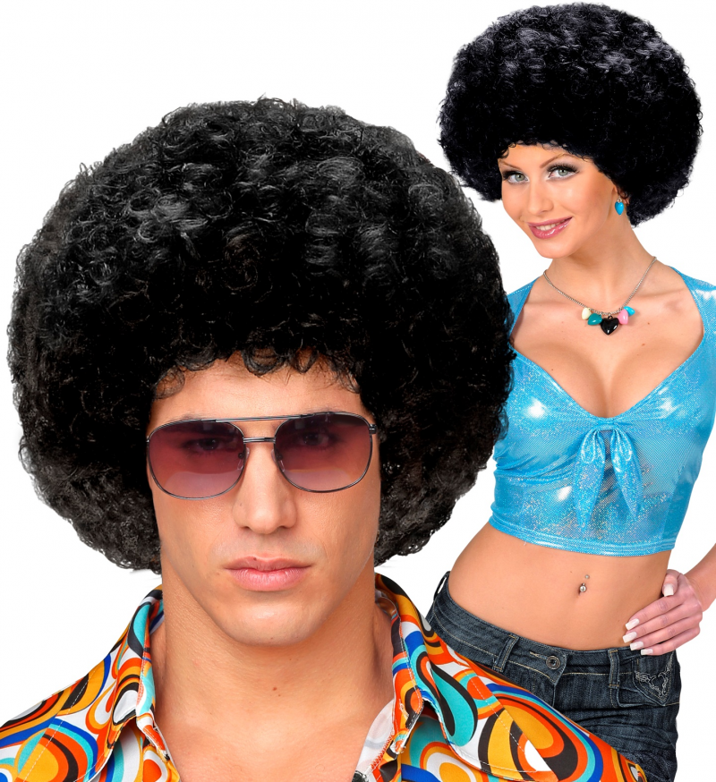 Miss U Hair – perruque Afro Disco 70s pour hommes, tenue Disco