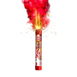 "FLAMME BENGALE ROUGE F1 40"""