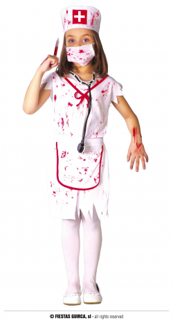 INFIRMIERE ZOMBIE 5 / 6 ANS