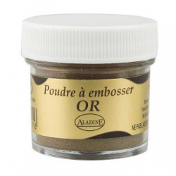 POUDRE A EMBOSSER 30ML OR+