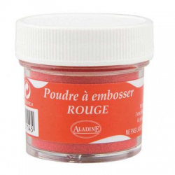 POUDRE A EMBOSSER 30ML ROUGE+