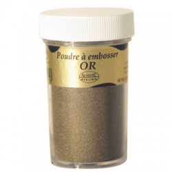 POUDRE A EMBOSSER 60ML OR+
