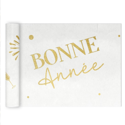 CHEMIN DE TABLE BONNE ANNEE